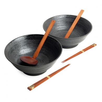 Ramen bowl set  2 Bowls Edo Japan at g-HoReCa