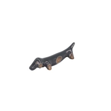 TDS, Chopstick Rest, Dog Black, Item No. 617188