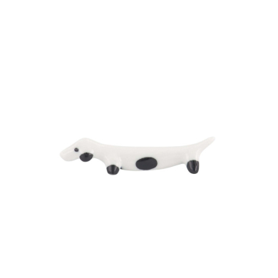 TDS, Chopstick Rest, Dog White, Item No. 617195