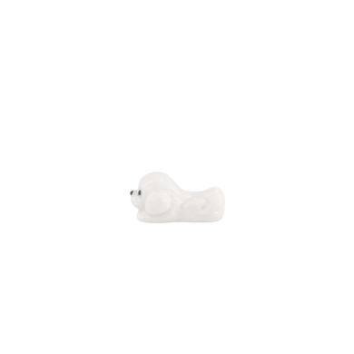 TDS, Chopstick Rest, Dog White, Item No. 617256