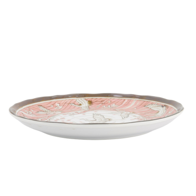 TDS, Plate, Crane Pink, Ø 24.7x3cm, Item No. 617379