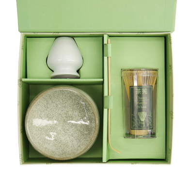 TDS, Matcha Schale Geschenkset 4-tlg., 11,5x7,5cm, Kairagi, Art.-Nr. 617447