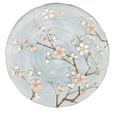 TDS, Plate, Fujisakura, Ø 24.7 x 3 cm, Grey - Item No. 617508