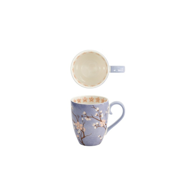 Tokyo Design Studio Mug Kawaii Fujisakura in Gift Box, Porcelain, Ø 8.7 × 10.2 cm, 340 ml