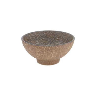 Ramenschale Minoyaki Bronze Braun, Porzellan, 1 l, Art.-Nr. 618574