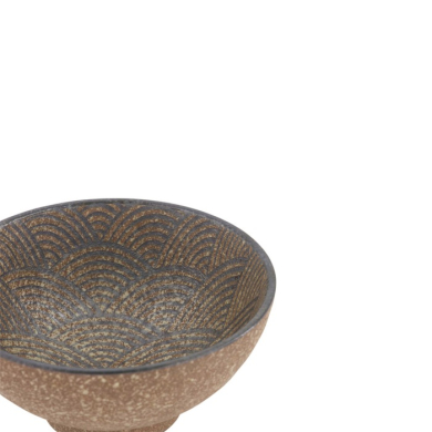 Ramenschale Minoyaki Bronze Braun, Porzellan, 1 l, Art.-Nr. 618574