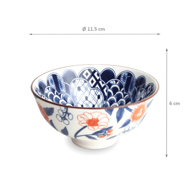 EDO Japan, Bowl Botanica Ø 11,5 cm | H 6 cm, Item No. 7002