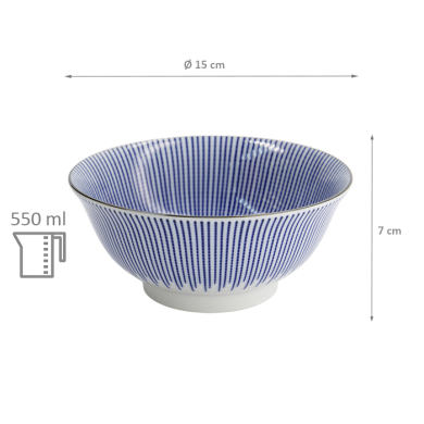 TDS, Rice Bowl, Kotobuki, Mixed Bowl, Ø 14.8 x 6.8 cm - Item no: 7011