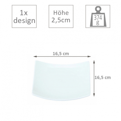 White Series Plate at g-HoReCa (picture 2 of 2)