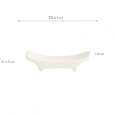 White Series Chopsticks Rest  at g-HoReCa (picture 4 of 4)