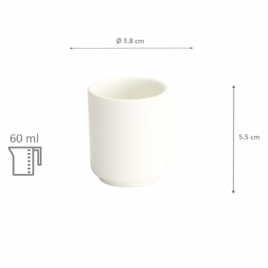 White Series Sake-Becher bei g-HoReCa (Bild 5 von 5)
