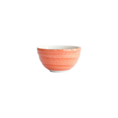 Bowl Seafood Snapper Red, Porcelain, Ø 13.2 × 7.3 cm, 500 ml, Item No. 7561
