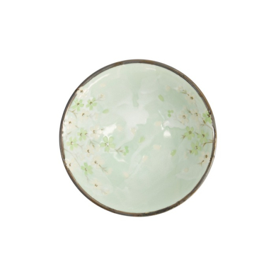 Noodle Bowl Green Cosmos Green, Stoneware, Ø 20 × 7 cm, 750 ml, Item No. 7810