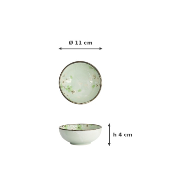 Schale, Green Cosmos, Ø 11 cm x 4cm, Art.-Nr. 7814