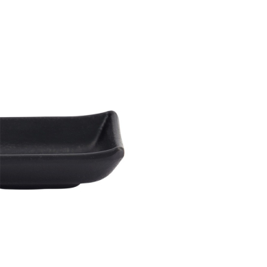 Saucenschale Schwarz, Melamin, 9,2 × 6,9 × 3,1 cm, 50 ml, Art.-Nr. 8017