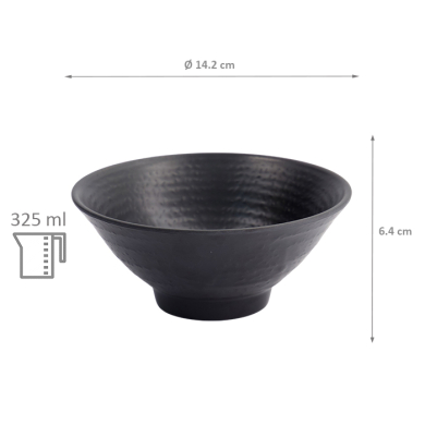 TDS, Bowl, Melamine, Ø 14.2x6.35cm 325ml, Item No. 8024