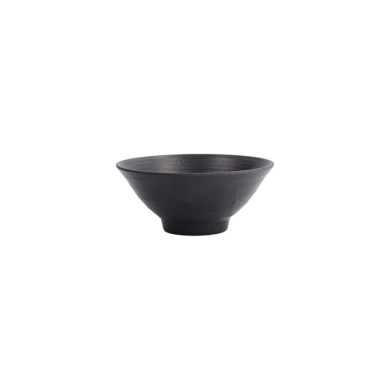 Reisschale Schwarz, Melamin, Ø 14,2 × 6,35 cm, 325 ml, Art.-Nr. 8024
