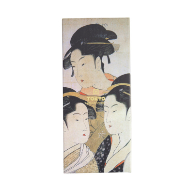 TDS, Chopstick Set, Geisha, 5 pair, 22,5 cm, Item No. 8445