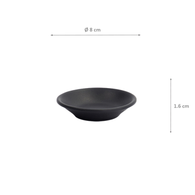 TDS, Sauce Bowl, Melamine, Ø 8x1.6cm, Item No. 8550