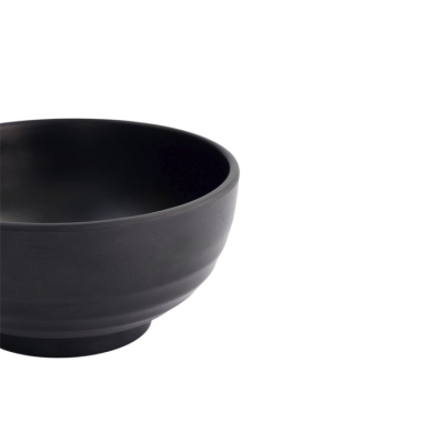 Reisschale Schwarz, Melamin, Ø 16 × 8 cm, 700 ml, Art.-Nr. 8555