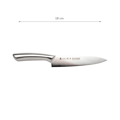 Stainless Steel Cooking Knife Sashimi 210mm Hammered Style at g-HoReCa (picture 2 of 5)