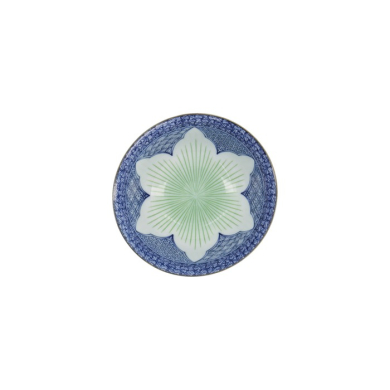 Rice Bowl Mixed Bowls Lily Flower Oriental HB Blue, Porcelain, Ø 14.8 × 6.8 cm, 550 ml, Item No. 8968