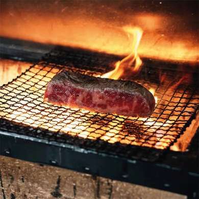 Large Square Wooden Base Konro Grill at g-HoReCa (picture 4 of 4)