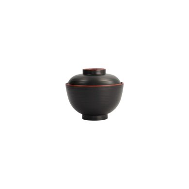 Schale mit Deckel, ABS Lacquerware, Ø 10,8 cm cm, Art.-Nr. 14974