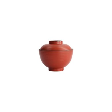 Schale mit Deckel ABS Lacquerware, ABS-Kunststoff, Ø 10,8 × 6,35 cm, Art.-Nr. 14975