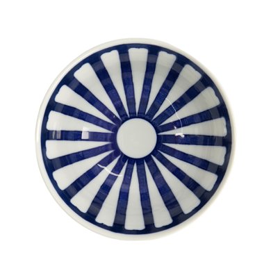 Rice Bowl Mixed Bowls White/Blue, Porcelain, Ø 15 × 7 cm, 550 ml, Item No. 14993
