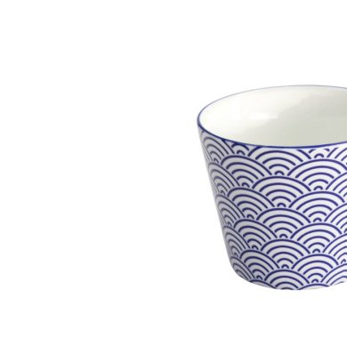 Tea Cup Nippon Blue Waves Blue/White, Porcelain, Ø 8.3 × 6.5 cm, 180 ml, Item No. 16033