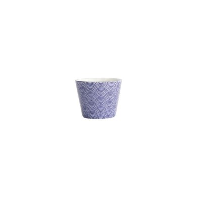Teebecher Nippon Blue Dots Blau/Weiß, Porzellan, Ø 8,3 × 6,5 cm, 180 ml, Art.-Nr. 16034