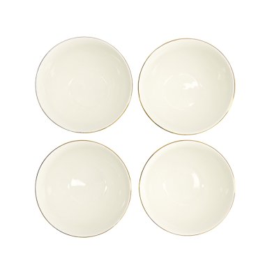 TDS, Bowl Set, Nippon White, 4-piece set., Ø 11,4 x 6 cm 350 ml, Item No. 16444