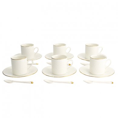 TDS, Espresso Set, Nippon White, 18-tlg., 80 ml, Art.-Nr. 16783