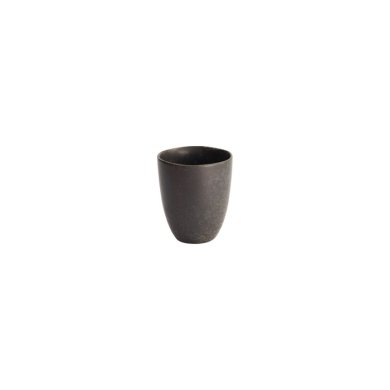 Teebecher Onyx Noir Schwarz, Steinzeug, Ø 7,5 × 8,8 cm, 240 ml, Art.-Nr. 16918