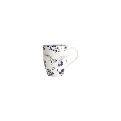 Tasse Flora Japonica Crane Blau, Porzellan, Ø 8,5 × 10,2 cm, 380 ml, Art.-Nr. 16973
