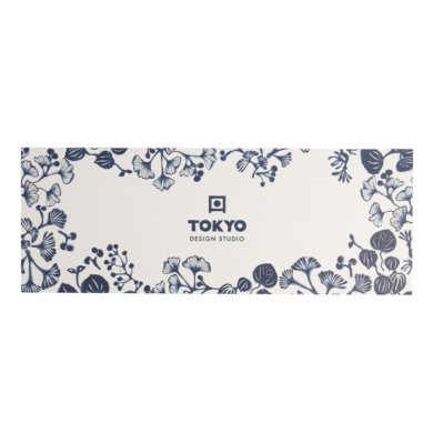 Tassen-Set mit Untertassen Flora Japonica Blau in Geschenkbox, 8-tlg., Porzellan, 250 ml, Art.-Nr. 16980