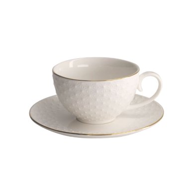 TDS, Becher Set mit Untertassen, 4-tlg., Nippon White, 250 ml, Art.-Nr. 16984