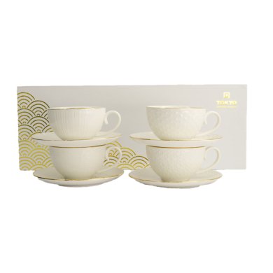 4 pcs Cup Set with saucers at g-HoReCa (picture 13 of 14)