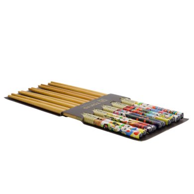 TDS, 5 Paar Essstäbchen, Lucky Cat A2, Kitchenware, 22 cm, Art.-Nr. 17913