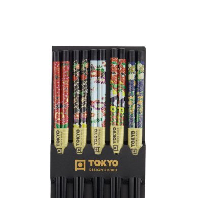 TDS, Chopstick Set, Kitchenware, 5 pair, 22 cm, Item No. 17915