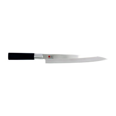 Sashimi Knife (Fillet Knife) Sekiryu, Stainless Knife Steel, blade 21 cm, black ABS plastic handle
