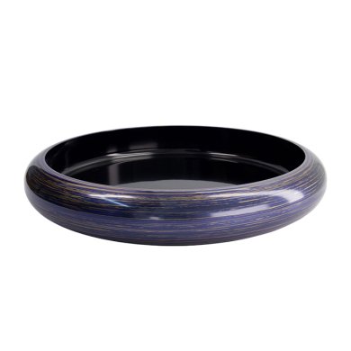 TDS, Sushi Oke, Brush, Outer 51x8.1cm Inner 44.4x5.5cm, Purple/Gold - Item No. 18313