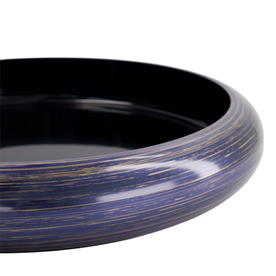 TDS, Sushi Oke, Brush, Outer 51x8.1cm Inner 44.4x5.5cm, Purple/Gold - Item No. 18313