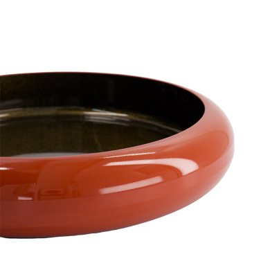 TDS, Sushi Oke, Outer 33.8x6.8cm Inner 28.4x4.7cm, Orange/Gold - Item No. 18319