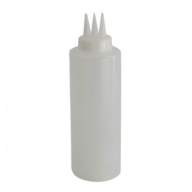 400ml Kitchen Sauce Dispenser 3 Way Spread at g-HoReCa (picture 1 of 2)