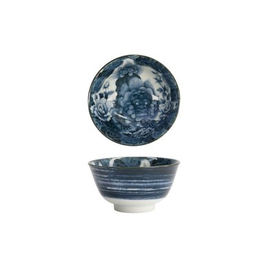 Tokyo Design Studio Bowl Japonism Lion Dark Grey, Porcelain, Ø 12.7 × 6.8 cm