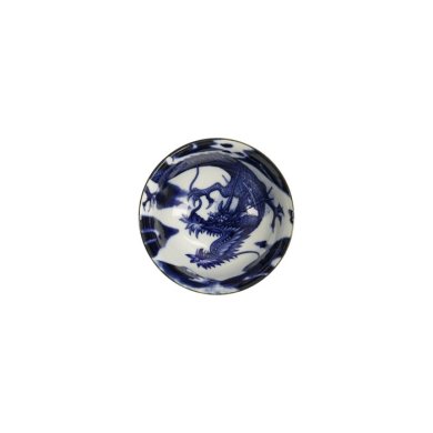 Bowl Japonism Dragon Blue, Porcelain, Ø 12.7 × 6.8 cm, 350 ml, Item No. 18756