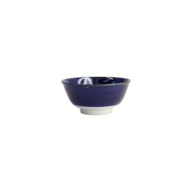 Bowl Japonism Lion Blue, Porcelain, Ø 12.7 × 6.8 cm, 350 ml, Item No. 18757