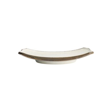 Sushi Plate Hime Kobiki Light Green, Stoneware, 22 × 14.5 × 2.3 cm, Item No. 18853